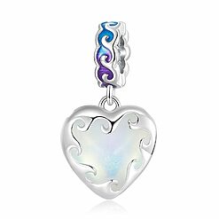 Talisman din argint Sea Heart-Talismane >> Talismane din Argint (toate)