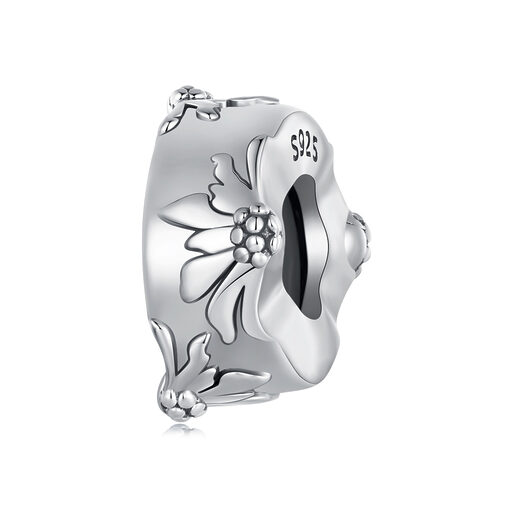 Talisman din argint Silver Blooming flowers-Talismane >> Talismane din Argint (toate)