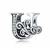 Talisman din argint cu Litera U din Poveste-Talismane >> Talismane din Argint (toate)