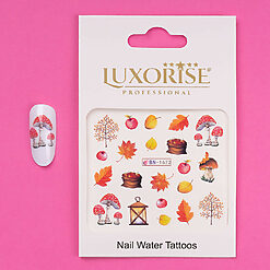 GoldenFall BN-1672-Nail Art > Tatuaje Unghii