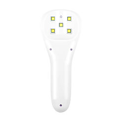 Lampa Profesionala UV LED Nail Art Elite cu Acumulator LUXORISE Silver 3