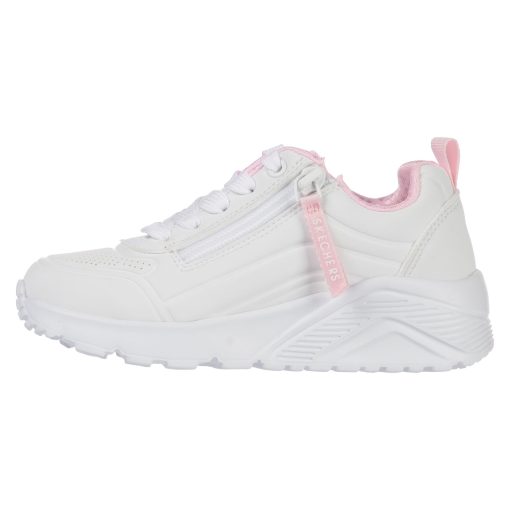 Pantofi sport SKECHERS pentru copii UNO LITE - EASY ZIP - 310387LWHT-Incaltaminte-Pantofi sport