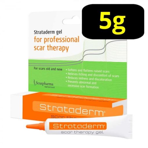 Strataderm Gel Siliconic pentru Terapia Profesionala a Cicatricilor 5 g-Tipuri de ten-Cicatrici si vergeturi