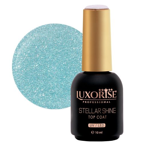 Top Coat LUXORISE - STELLAR SHINE Astral Atlantis 10ml-Accesorii Unghii > Primer / Base Coat / Top Coat