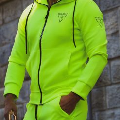 Trening sport de bărbați verde neon - Colectia Reginald - TG170-Treninguri
