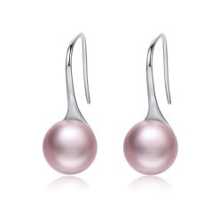 Cercei din argint Elegant Pearls rose-Cercei >> Cercei din argint
