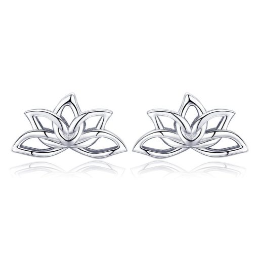 Cercei din argint Little Lotus-Cercei >> Cercei din argint