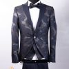 Costum bleumarin