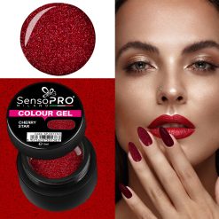Gel UV Colorat Cherry Star 5ml SensoPRO Milano 2