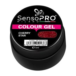 Gel UV Colorat Cherry Star 5ml SensoPRO Milano 3