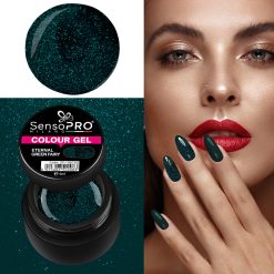 Gel UV Colorat Eternal Green Fairy 5ml SensoPRO Milano 2
