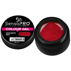 Gel UV Colorat Exquisite Red 5ml
