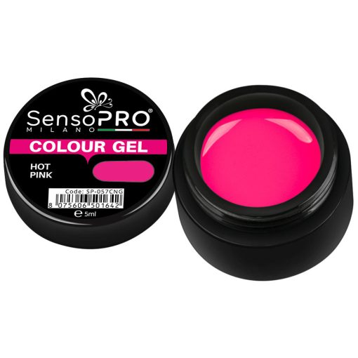 Gel UV Colorat Hot Pink 5ml