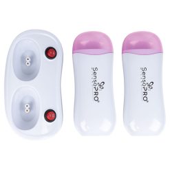 Incalzitor ceara dublu cu suport SensoPRO Milano WAX EXPERT DUO Roz 4