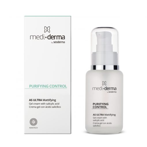 Mediderma PURIFYING CONTROL Gel Crema Anti Acnee cu Acid Salicilic 50 ml-Branduri-MEDIDERMA