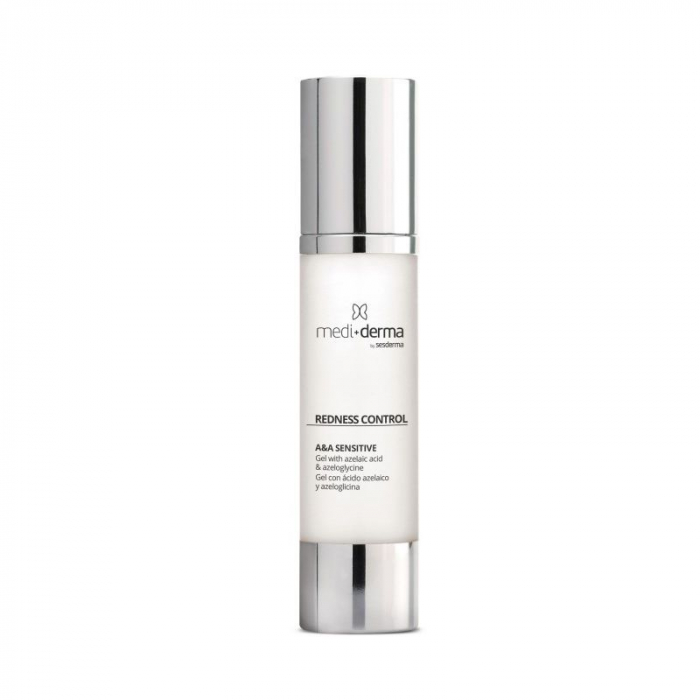 Mediderma REDNESS CONTROL Gel Anti Rozacee cu Acid Azelaic si Azeloglycina 50ml-Branduri-MEDIDERMA