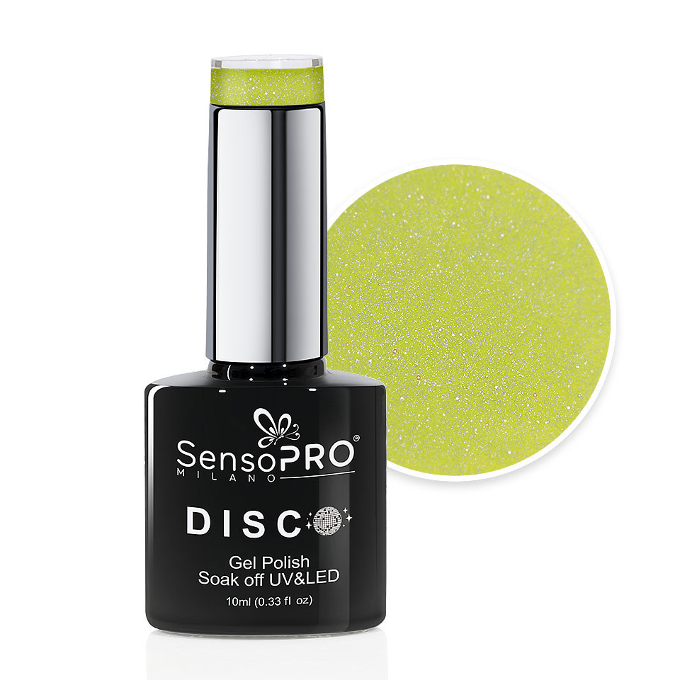 Oja Semipermanenta Disco SensoPRO Milano 10ml - Electric Lemon #25-Oja Semipermanenta > Oja Disco SensoPRO 10ml