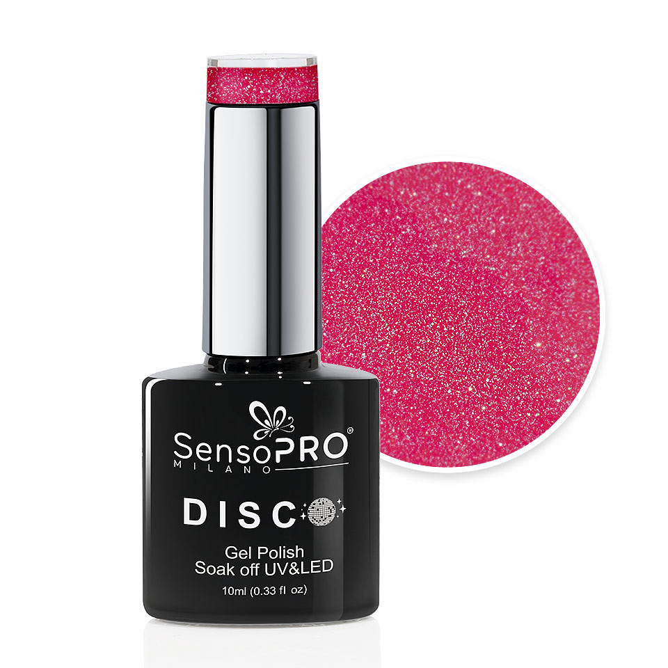 Oja Semipermanenta Disco SensoPRO Milano 10ml - Funky Fuchsia #30-Oja Semipermanenta > Oja Disco SensoPRO 10ml