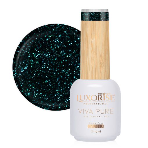 Oja Semipermanenta Hema Free Viva Pure LUXORISE - Emerald Glaze 10ml-Oja Semipermanenta > Oja Hema Free LUXORISE 10ml