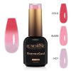 Oja Semipermanenta Termica 3 Culori LUXORISE ThermoCool - Blush Bliss 10ml-Oja Semipermanenta > Oja Termica LUXORISE