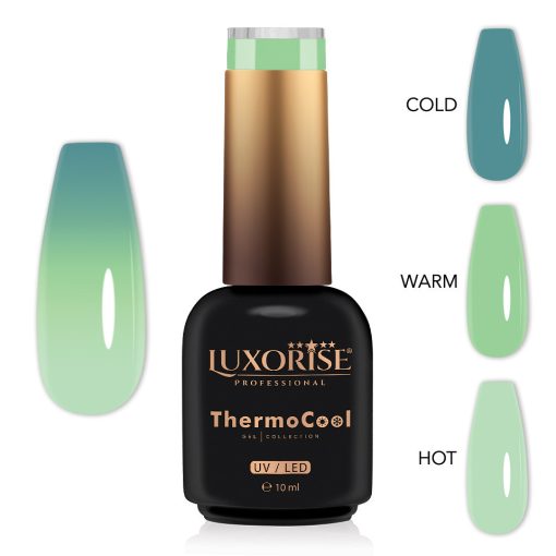 Oja Semipermanenta Termica 3 Culori LUXORISE ThermoCool - Boho Belle 10ml-Oja Semipermanenta > Oja Termica LUXORISE