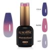 Oja Semipermanenta Termica 3 Culori LUXORISE ThermoCool - Charming Glow 10ml-Oja Semipermanenta > Oja Termica LUXORISE