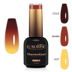 Oja Semipermanenta Termica 3 Culori LUXORISE ThermoCool - Misty Moon 10ml-Oja Semipermanenta > Oja Termica LUXORISE