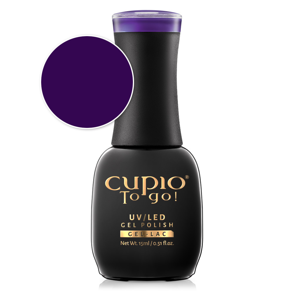 Oja semipermanenta Cupio To Go! Indigo 15ml-Oje Semipermanente-Culori fara sclipici