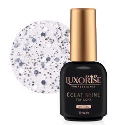 Top Coat LUXORISE - Éclat Shine Silver Shine 10ml-Accesorii Unghii > Primer / Base Coat / Top Coat