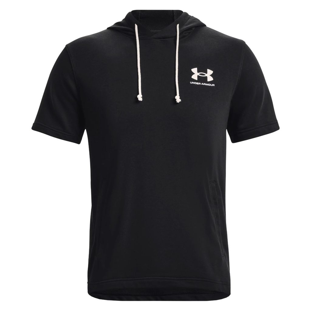 Tricou UNDER ARMOUR pentru barbati RIVAL TERRY LC SS HD - 1370396001-Imbracaminte-Tricouri