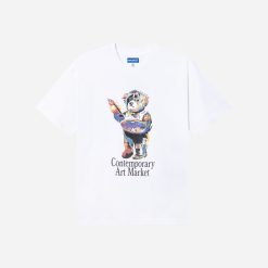 Art Market Bear T-shirt-Imbracaminte