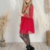 Dresuri copii negri jacard cu inimioara Knittex Yuka 30 den-COPII