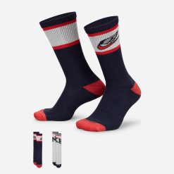 Everyday Plus Crew Socks (Pack of 2)-Unisex