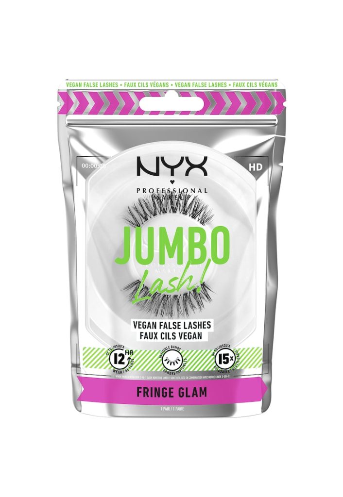 Gene false Jumbo Lash Vegan 4 Fringe Glam - 1 set-FEMEI-