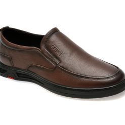 Mocasini casual OTTER maro