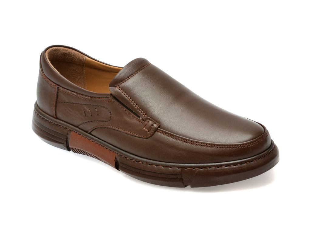 Mocasini casual OTTER maro