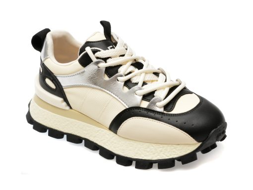 Pantofi sport FLAVIA PASSINI alb-negru