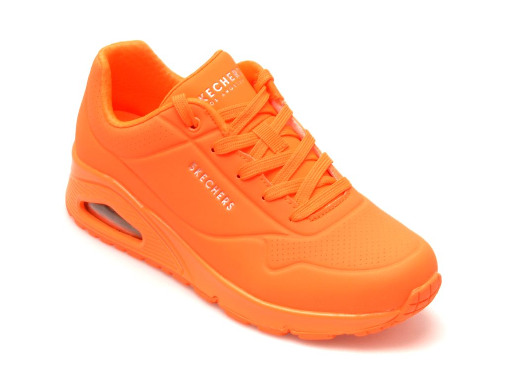 Pantofi sport SKECHERS portocalii