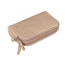 Portofel dama Delis Naiara PT1230 piele naturala Crem 4