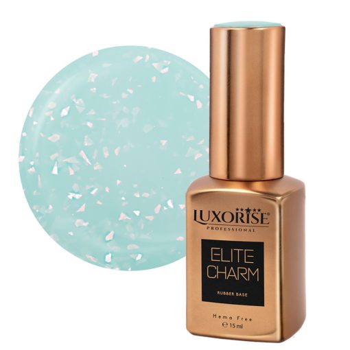 Rubber Base Hema Free LUXORISE ELITE CHARM - Mint Breeze 15ml-Rubber Base > Rubber Base ELITE CHARM 15ml