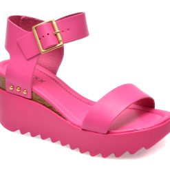 Sandale casual GRYXX fucsia