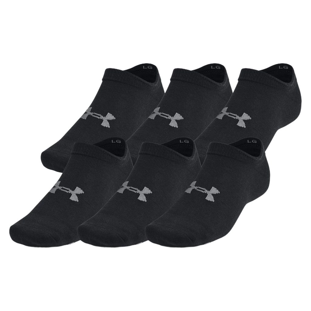 Sosete UNDER ARMOUR unisex ESSENTIAL NO SHOW 6PK - 1382611001-Accesorii-Sosete