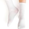 Sosete copii raiate albe Steven S014-454-COPII