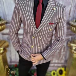 Tinuta 4 piese Sacou Pantalon Camasa Cravata TN066 1