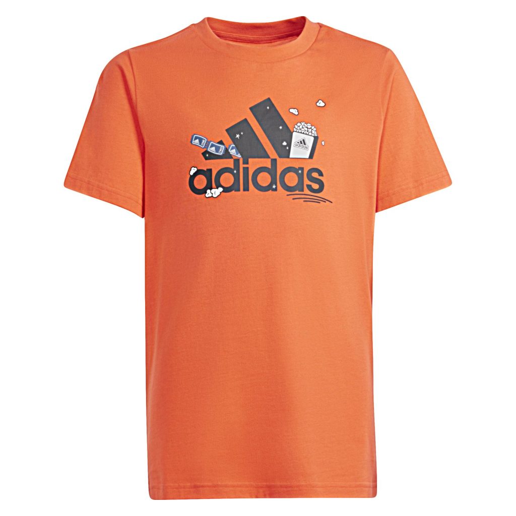 Tricou ADIDAS pentru copii BL G TEE - IM8332-Imbracaminte-Tricouri