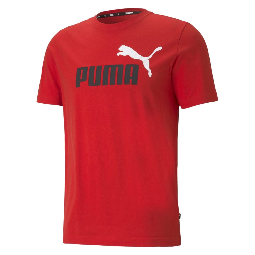 Tricou PUMA pentru barbati ESS+ 2 COL LOGO TEE - 58675911-Imbracaminte-Tricouri