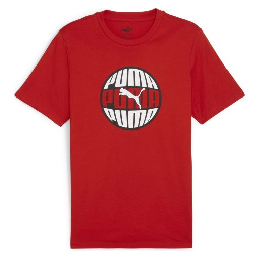 Tricou PUMA pentru barbati GRAPHICS CIRCULAR TEE - 68017411-Imbracaminte-Tricouri