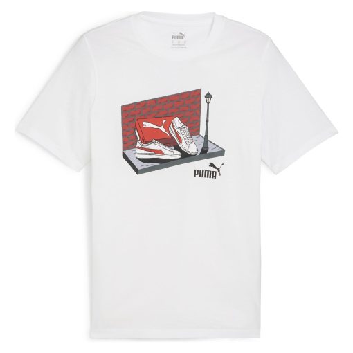 Tricou PUMA pentru barbati GRAPHICS SNEAKER BOX TEE - 68017502-Imbracaminte-Tricouri