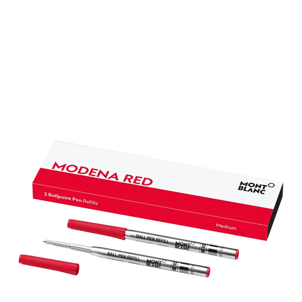 2 ballpoint refills modena red-Accesorii-Instrumente de scris > Accesorii instrumente de scris