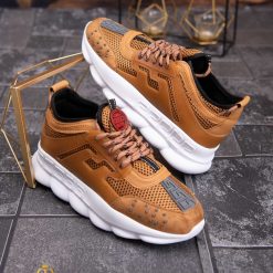 Adidasi Sport barbatesti talpa inalta cu siret maro – AD602 2